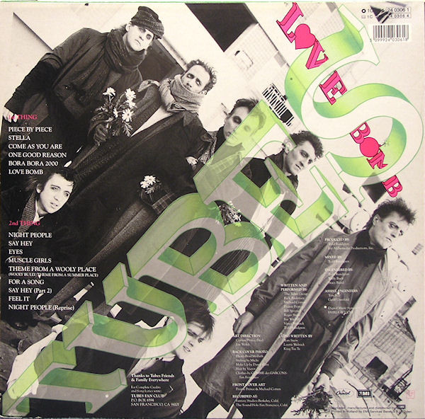 The Tubes - Love Bomb | Capitol Records (1C 064 24 0306 1) - main
