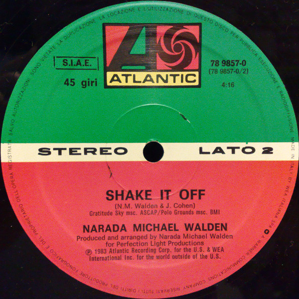 Narada Michael Walden - Reach Out | Atlantic (78 9857-0) - 2