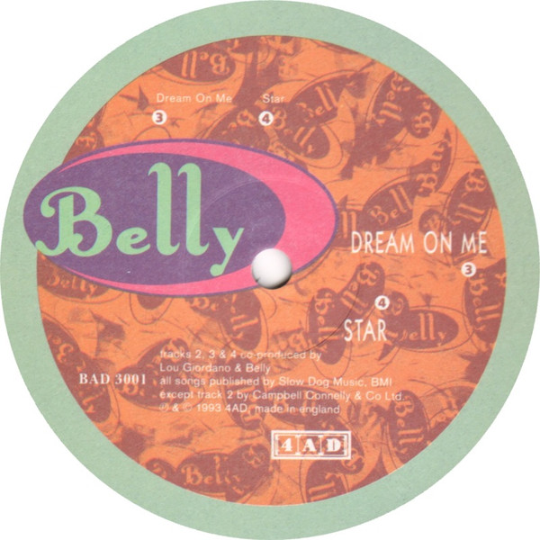Belly - Feed The Tree | 4AD (BAD 3001) - 4