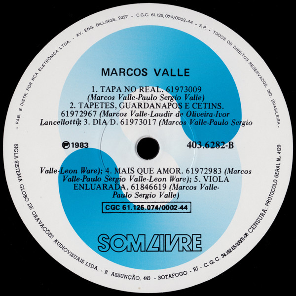 Marcos Valle - Marcos Valle | Mr Bongo (MRBLP231) - 4