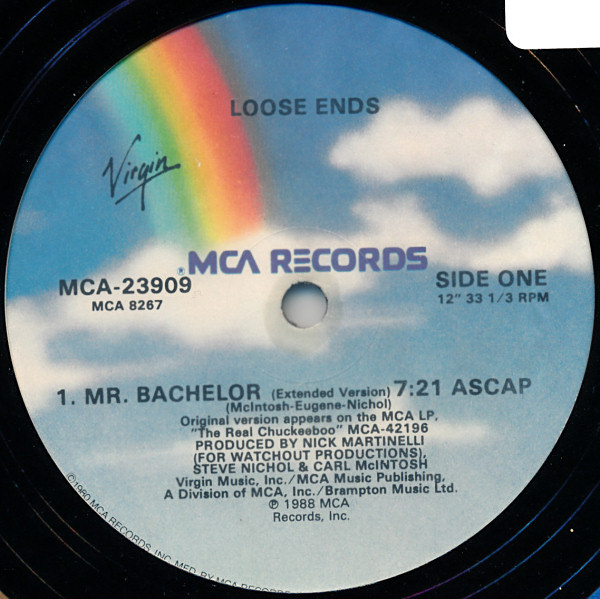 Loose Ends - Mr. Bachelor | MCA Records (MCA-23909)