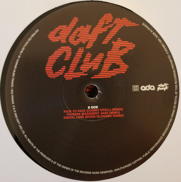 Daft Punk - Daft Club | ADA (0190296611865) - 4 Daft Punk - Daft Club | ADA (0190296611865) - 4