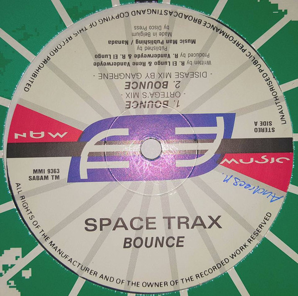 Space Trax - Bounce | Music Man Records (MMI 9363)