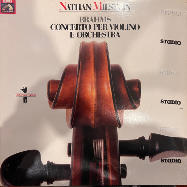 Nathan Milstein , Johannes Brahms - Concerto Per Violino E Orchestra | La Voce Del Padrone (53 1800191)