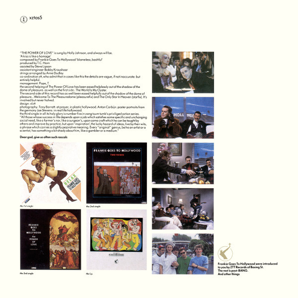 Frankie Goes To Hollywood - The Power Of Love | ZTT (xztas5) - 2