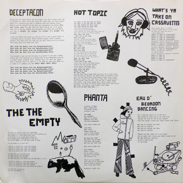 Le Tigre - Le Tigre | Wiiija Records (WIJ LP 1108) - 3