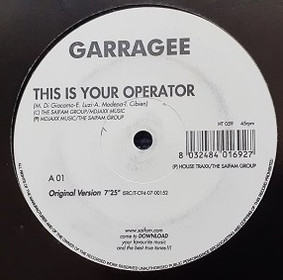 Garragee - This Is Your Operator | House Traxx (HT 059)