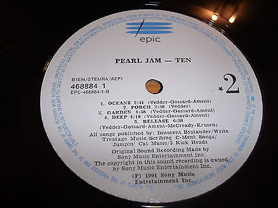 Pearl Jam - Ten | Epic (EPC 468884 1) - 4