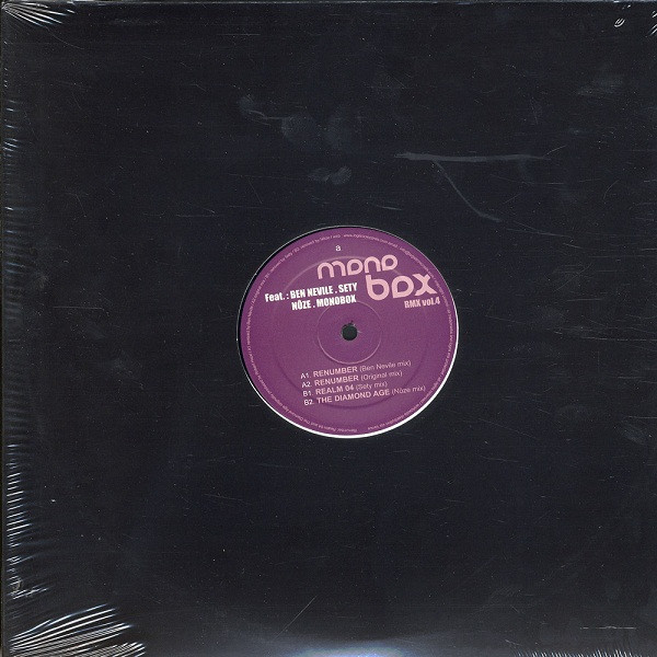 Monobox - Monobox RMX vol.4 | Logistic Records (LOG040) - 3 Monobox - Monobox RMX vol.4 | Logistic Records (LOG040) - 3