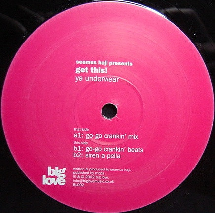 Seamus Haji Presents Get This! - Ya Underwear | Big Love (BL002) - main Seamus Haji Presents Get This! - Ya Underwear | Big Love (BL002) - main