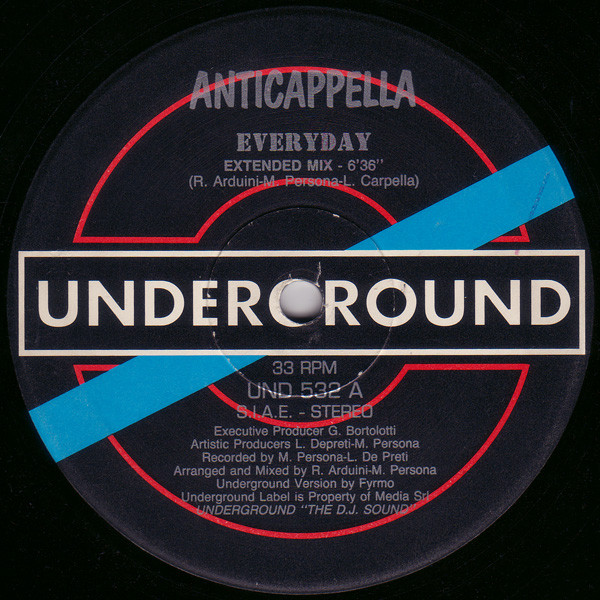 Anticappella - Everyday | Underground (UND 532)