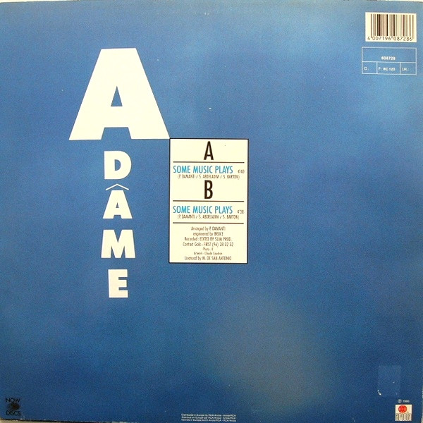Adâme - Some Music Plays | Ariola (608 728) Adâme - Some Music Plays | Ariola (608 728)