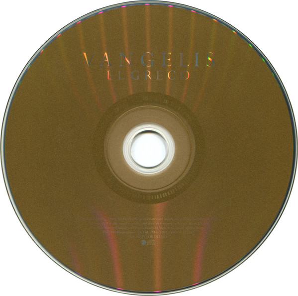 Vangelis - El Greco | EastWest (3984-25107-2) - 3