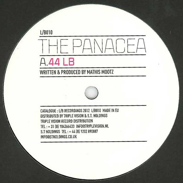 Panacea - 44 LB / 666 Illegal | L/B Recordings (L/B010)