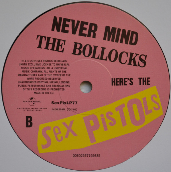 Sex Pistols - Never Mind The Bollocks, Here's The Sex Pistols | Universal Music Group International (SexPisLP77) - 4