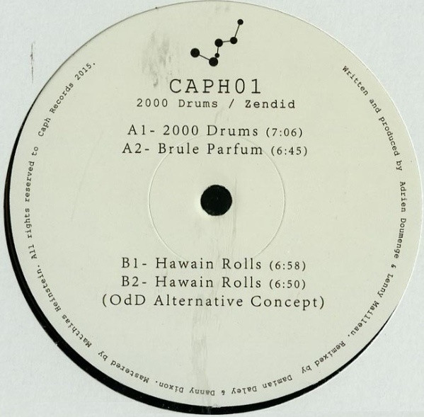 Zendid - 2000 Drums | Caph (CAPH01) - main