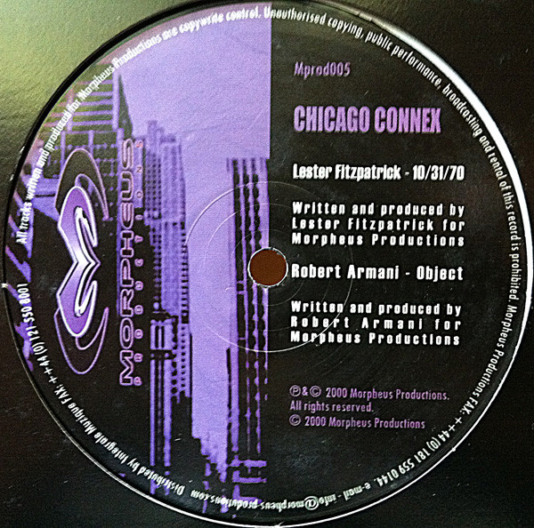 Various - Chicago Connex | Morpheus Productions (MPROD005) - main