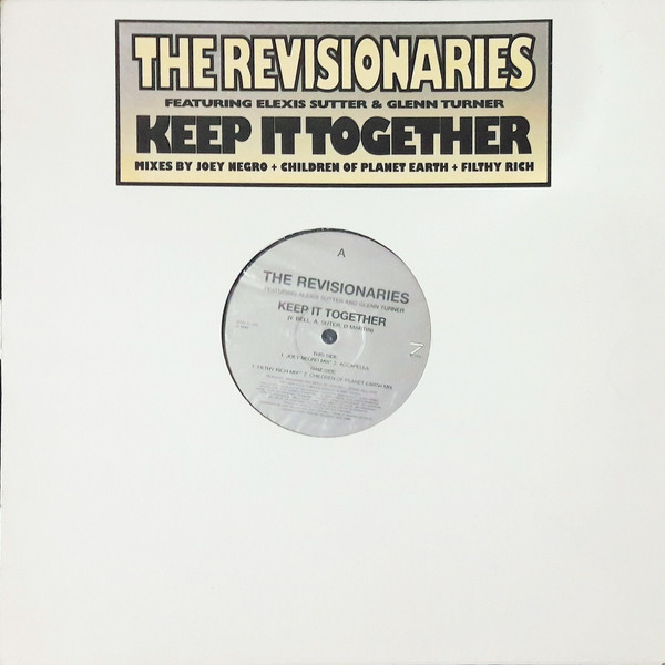 The Revisionaries Featuring Alexis Sutter & Glenn Turner - Keep It Together | Z Records (ZEDD 12 035)