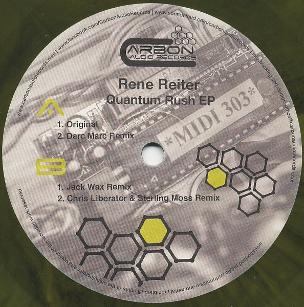 Rene Reiter - Quantum Rush EP | Carbon Audio Records (CARBONAUDIO006)