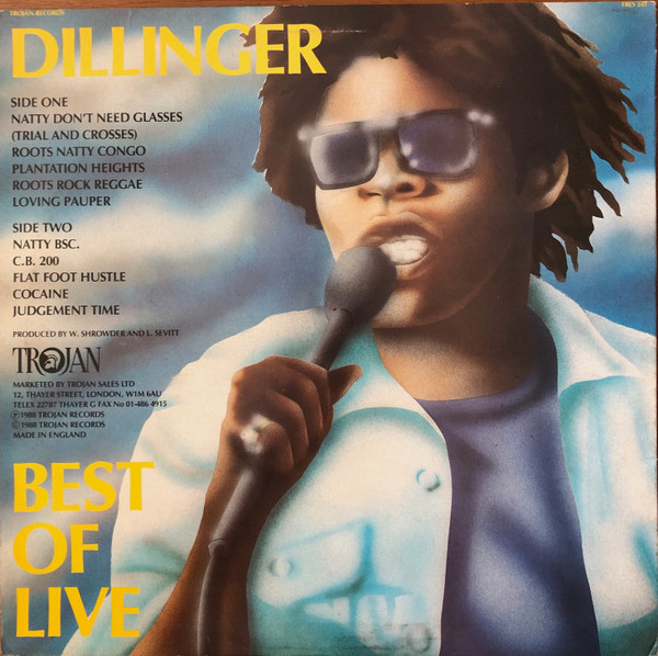 Dillinger - Best Of Live | Trojan Records (TRLS 241) - 2