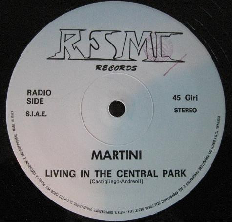 Martini - Living In The Central Park | RSMC Records (none) - main