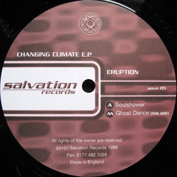 Eruption - Changing Climate E.P | Salvation Records (Save 05)