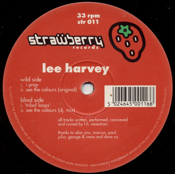Lee Harvey - I Pray / See The Colours | Strawberry Records (str 011) - main