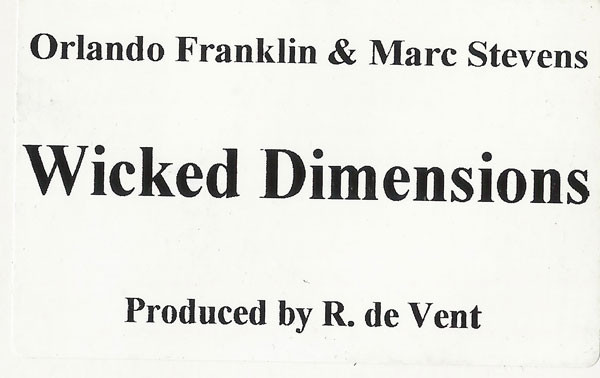 Orlando Franklin & Marc Stevens - Wicked Dimensions | State 28 Records (ST28 001) - 4