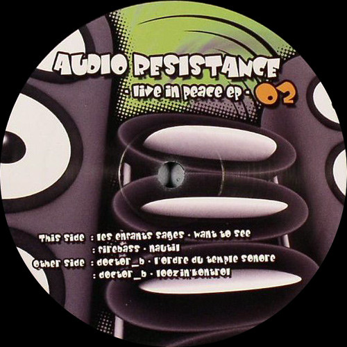 Various - Live In Peace EP | Audio Resistance (AUDIO RESISTANCE 002) - 2