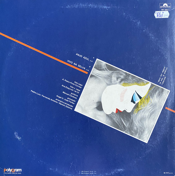 Da Vinci - Anjo Azul / Vivo Na Selva | Polydor (881 085-1) - 2