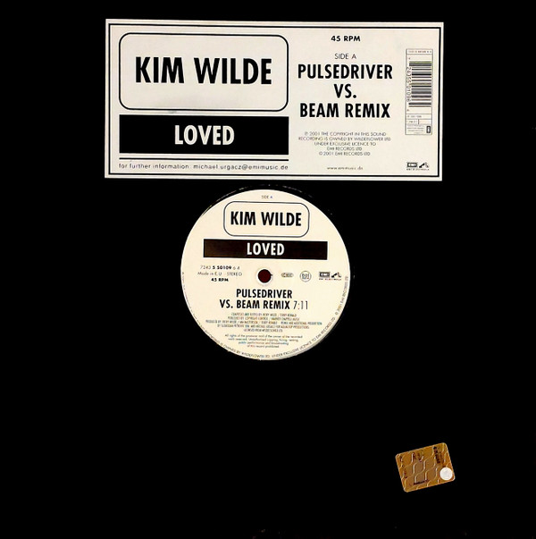 Kim Wilde - Loved (Pulsedriver Vs. Beam Remix) | EMI Electrola (7243 5 50109 6 4)