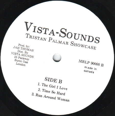 Tristan Palmer - Show Case (In A Roots Radics Drum And Bass) | Vista Sounds (MRLP 90000) - 4