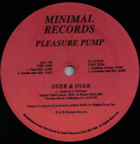 Pleasure Pump - Over & Over | Minimal Records (QAL-256)