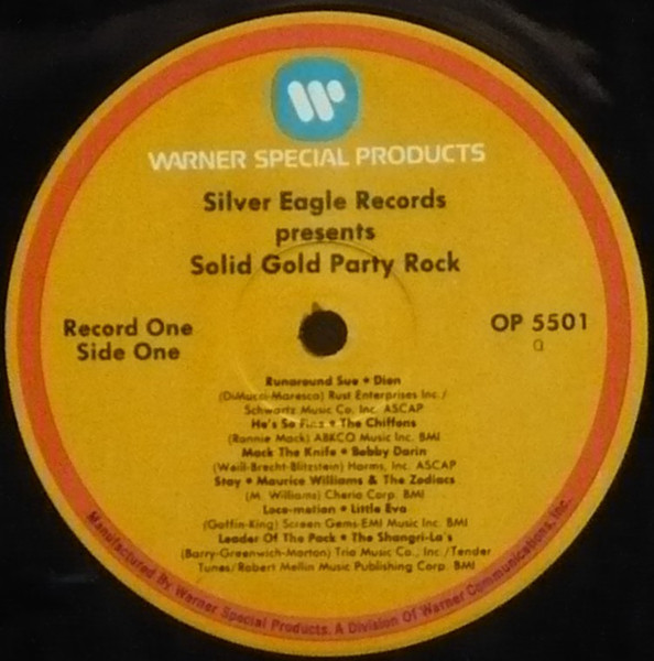 Various - Silver Eagle Records Presents Solid Gold Party Rock (5LP - Boxset) [Vinyl] | Warner Special Products (OP-5501) - 3