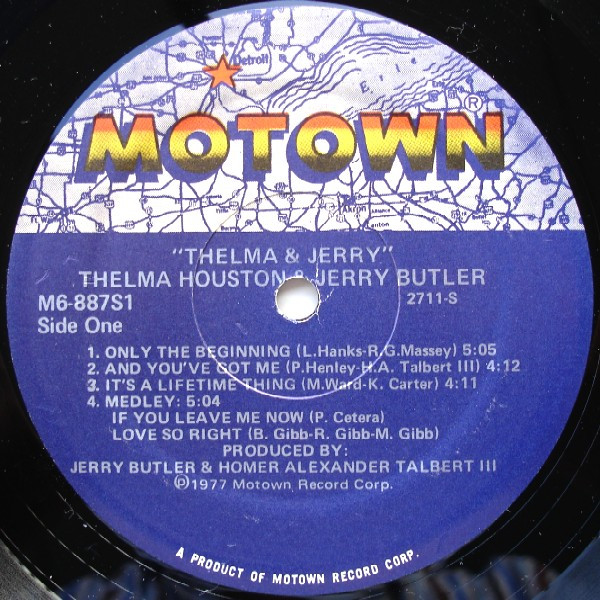 Thelma Houston & Jerry Butler - Thelma & Jerry | Motown (M6-887S1) - 3 Thelma Houston & Jerry Butler - Thelma & Jerry | Motown (M6-887S1) - 3