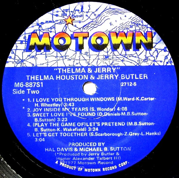 Thelma Houston & Jerry Butler - Thelma & Jerry | Motown (M6-887S1) - 4 Thelma Houston & Jerry Butler - Thelma & Jerry | Motown (M6-887S1) - 4