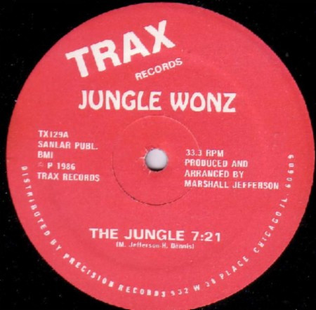 Jungle Wonz - The Jungle | Trax Records (TX129)