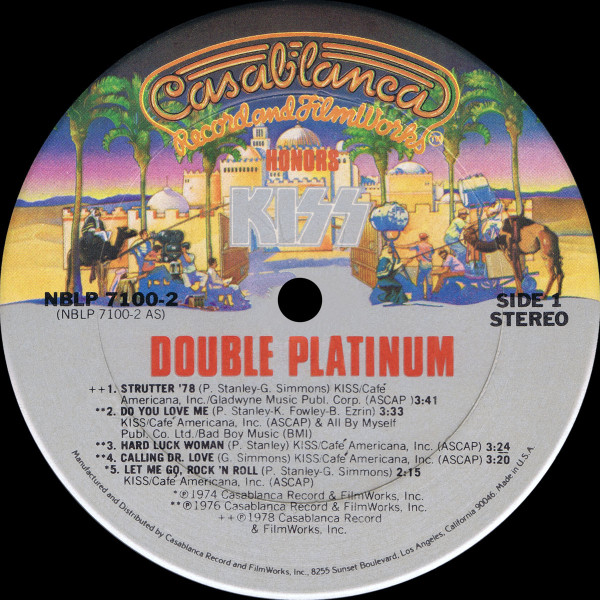 Kiss - Double Platinum | Casablanca (NBLP 7100-2) - 4