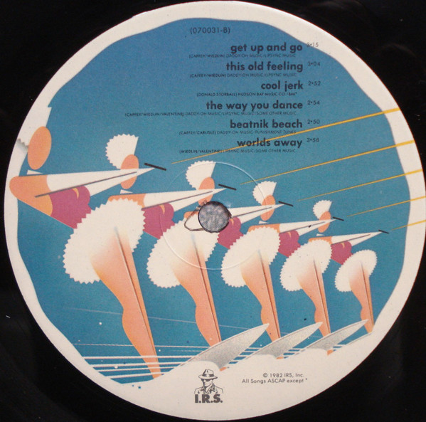 Go-Go's - Vacation | I.R.S. Records (SP75031) - 4