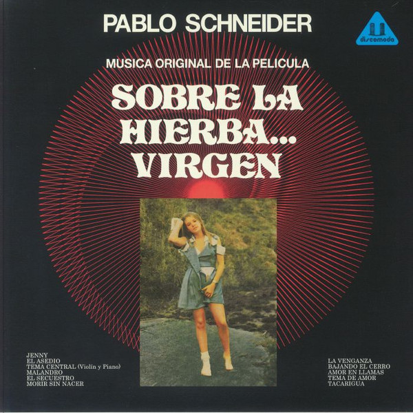 Pablo Schneider - Música Original De La Película -  Sobre La Hierba Virgen | Vampi Soul (VAMPI 290LP)