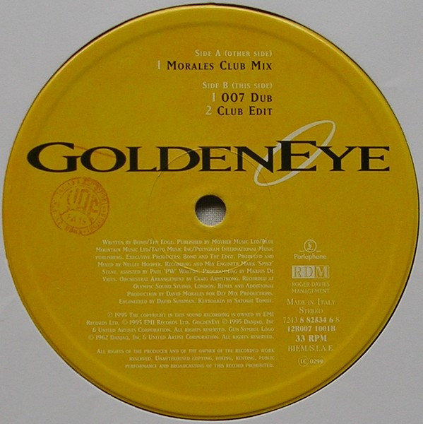 Tina Turner - GoldenEye | Parlophone (7243 8 82534 6 8) - 3