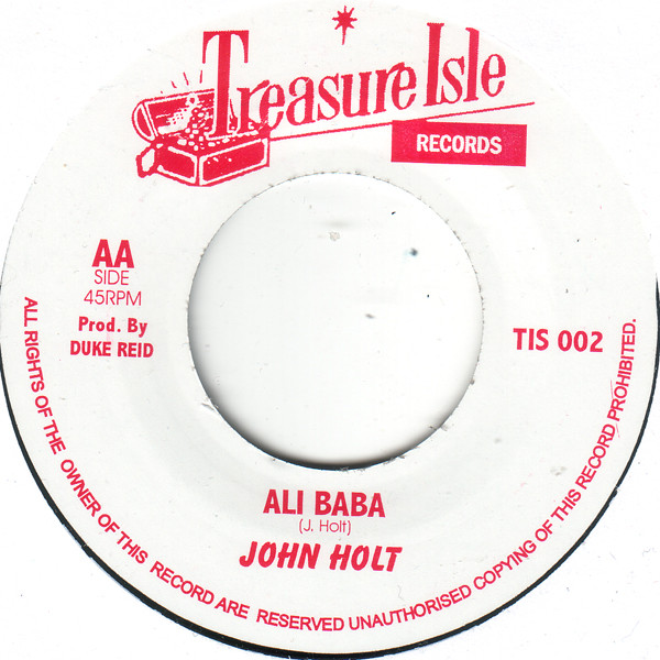 John Holt - Stealing / Ali Baba | Treasure Isle (TIS 002) - 2