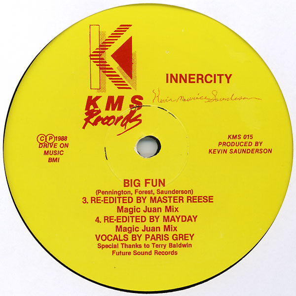 Inner City - Big Fun | KMS (KMS 015)