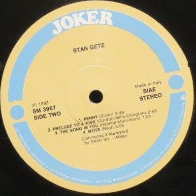 Stan Getz - Stan Getz | Joker (SM 3967) - 4
