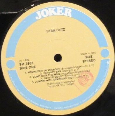 Stan Getz - Stan Getz | Joker (SM 3967) - 3