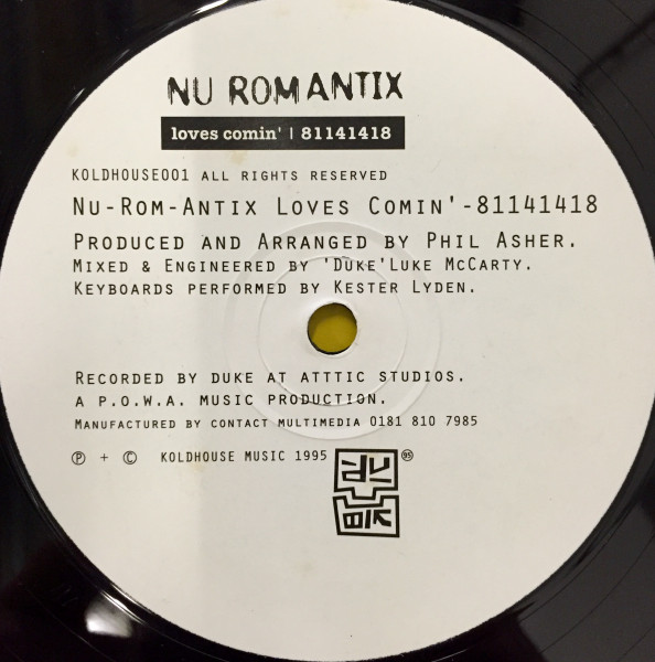 Nu Romantix - Loves Comin' | Koldhouse Music (KOLD 001) - 2