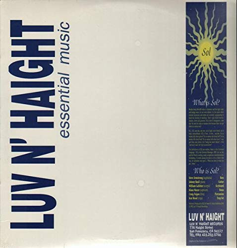 Sol - El Starfish / For The Funk Of It / Stand Up & Testify | Luv N' Haight (LH 009)