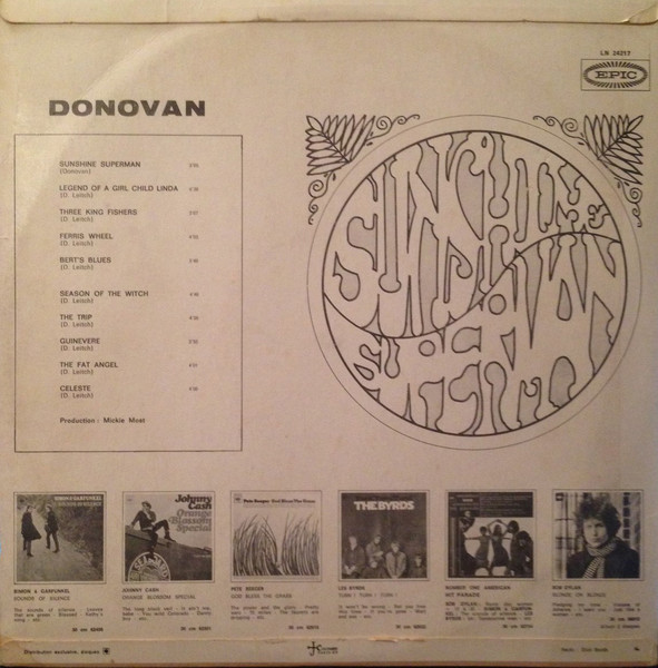 Donovan - Sunshine Superman | Epic (LN 24217) - 2
