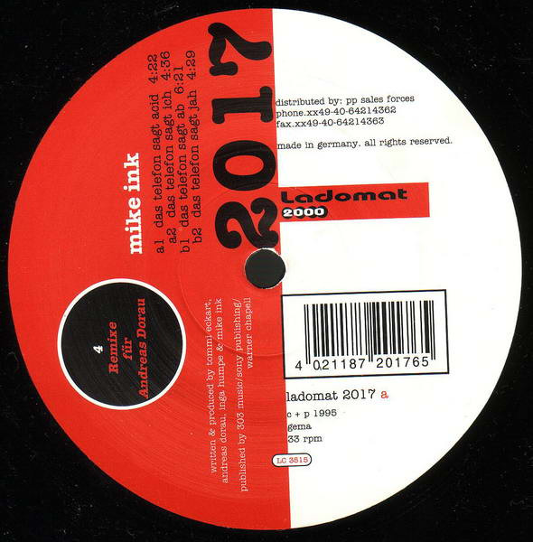 Mike Ink - 4 Remixe Für Andreas Dorau | Ladomat 2000 (ladomat 2017) Mike Ink - 4 Remixe Für Andreas Dorau | Ladomat 2000 (ladomat 2017)