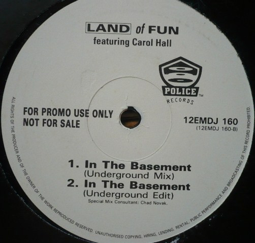 Land Of Fun Featuring Carol Hall - In The Basement | EMI (12EMDJ 160) - 2
